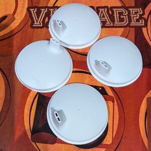 Tupperware domed sip and seal lids set of 4